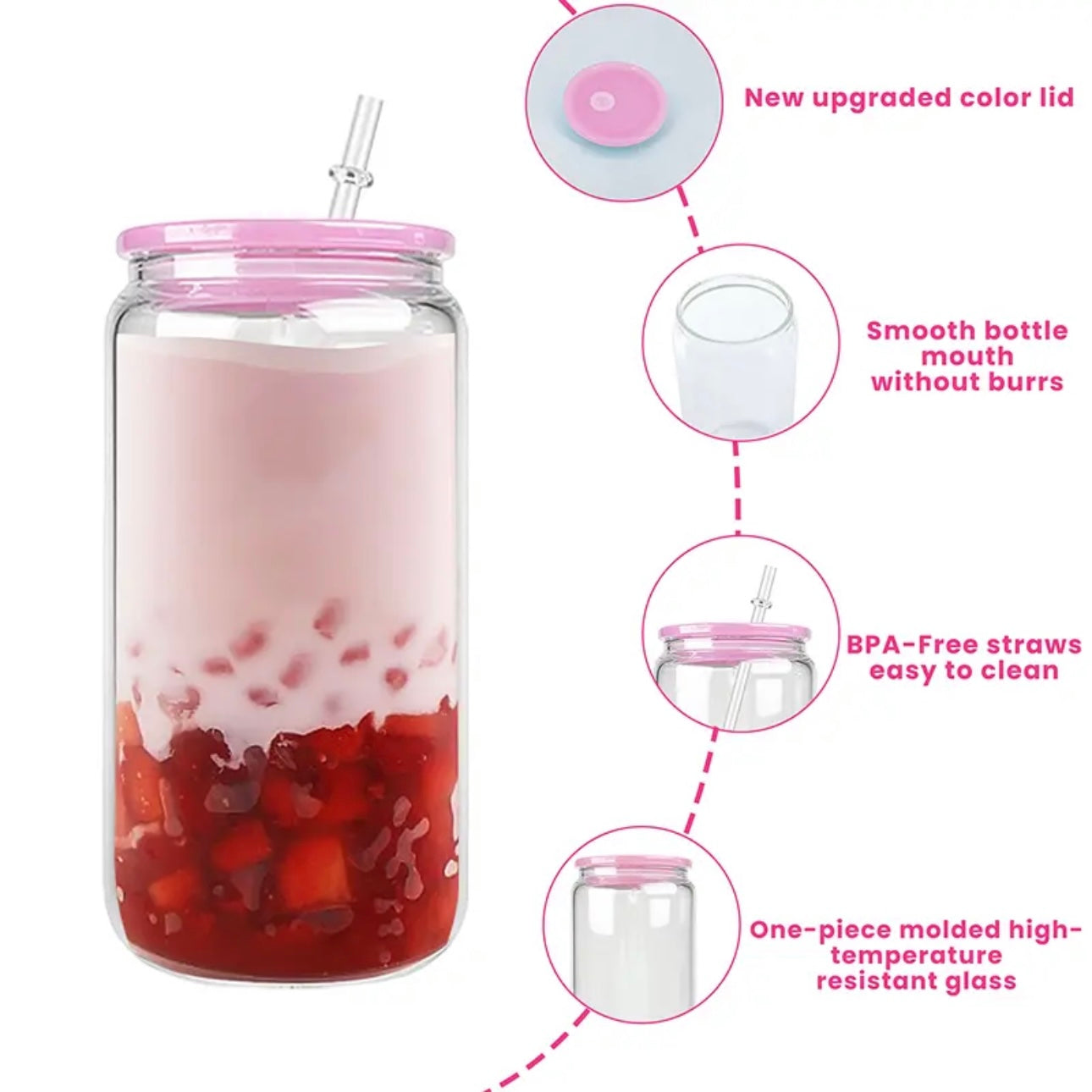 SI SE PUDO Design 16 oz Libbey Glass Cup |SUBLIMATION
