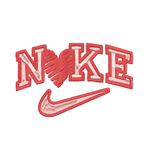 LOVE NIKE | Stitch With ease: Embroidery Repositional Hooping Design for multi-position stitching 4X6 Design