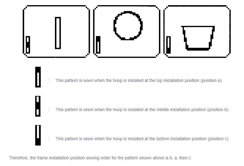 Retro Bike Stitch with ease: Embroidery Repositional Hooping Design for multi-position stitching 5x12 Design