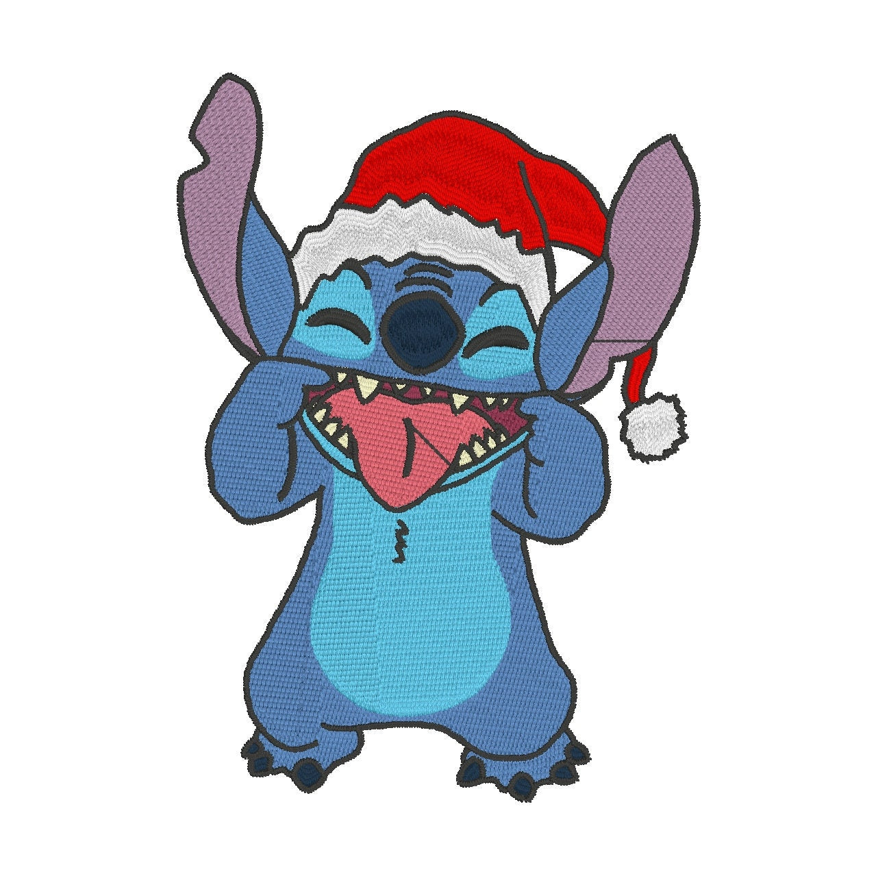 Stitch Christmas- Stitch with ease: Embroidery Repositional Hooping Design for multi-position stitching 4X6 Design