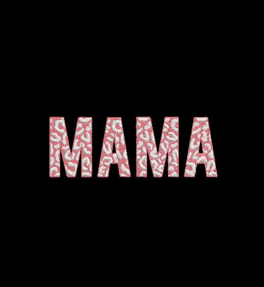MAMA MINI Leopard Stitch with ease: Embroidery Repositional Hooping Design for multi-position stitching 4X6 Design