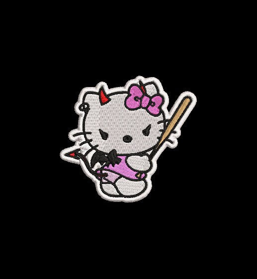 HELLO KITTY DEVIL Patch