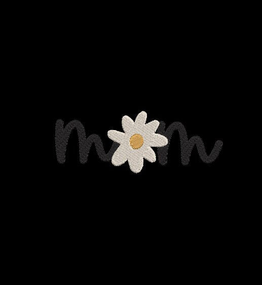 MOM MINI Daisy Stitch with ease: Embroidery Repositional Hooping Design for multi-position stitching 4X6 Design