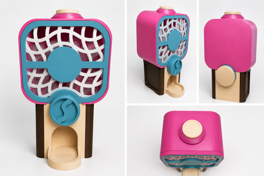 Custom 3D Printed Capsule Vending Machine – product image 1