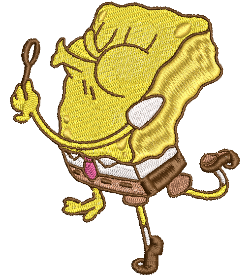 BUBBLES SPONGEBOB  | Stitch With ease: Embroidery Repositional Hooping Design for multi-position stitching 4X6 Design