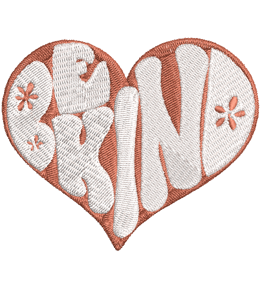 BE KIND | Custom Designs 4x4 Machine Embroidery Design