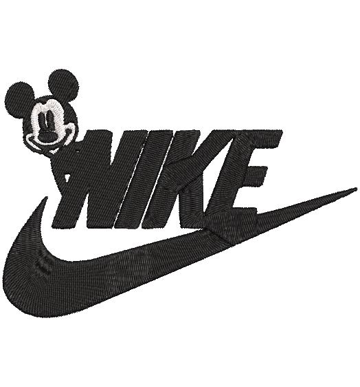 MICKEY NIKE   | Stitch With ease: Embroidery Repositional Hooping Design for multi-position stitching 4X6 Design