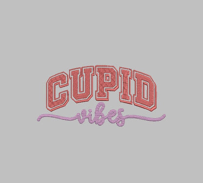 CUPID VIBES Stitch with ease: Embroidery Repositional Hooping Design for multi-position stitching 4X6 Design
