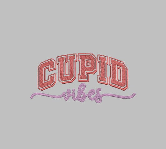 CUPID VIBES Stitch with ease: Embroidery Repositional Hooping Design for multi-position stitching 4X6 Design
