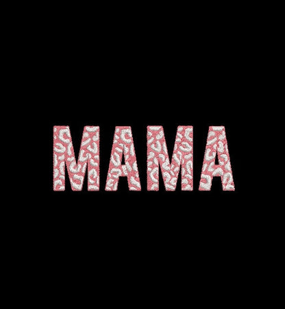 MAMA MINI Leopard Stitch with ease: Embroidery Repositional Hooping Design for multi-position stitching 4X6 Design