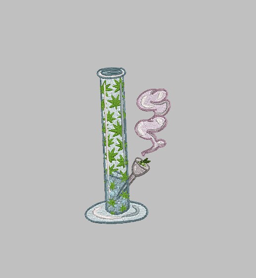 BONG Stitch with ease: Embroidery Repositional Hooping Design for multi-position stitching 4X6 Design