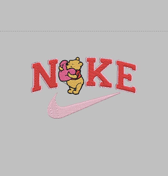 NI-KE POOH Stitch with ease: Embroidery Repositional Hooping Design for multi-position stitching 4X6 Design