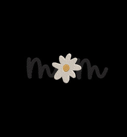 MOM MINI Daisy Stitch with ease: Embroidery Repositional Hooping Design for multi-position stitching 4X6 Design